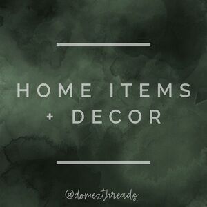 Home Items & Decor